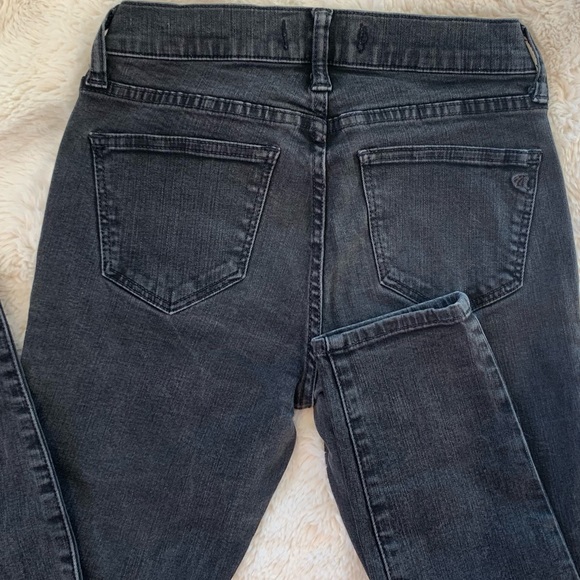 MADEWELL Denim | Faded Black | Skinny Skinny | Biker-Moto Zipper Pockets | Sz 26 - Picture 8 of 10